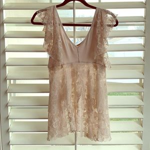 Free People Lace Top